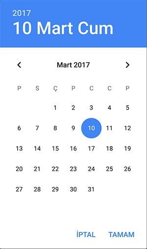 Android Date Picker